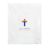 Lake Norman Christian School Velveteen Plush Blanket