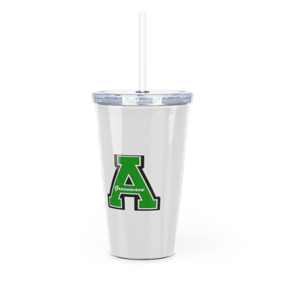 Ashbrook Plastic Tumbler with Straw