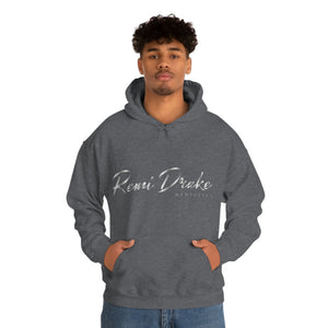 Remi Drake (White) Hooded Sweatshirt