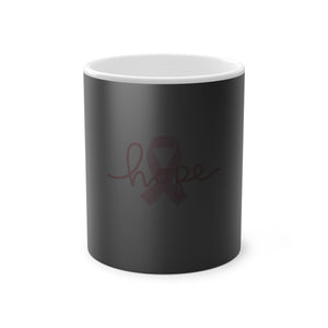 Breast Cancer Awareness HOPE Magic Mug, 11oz