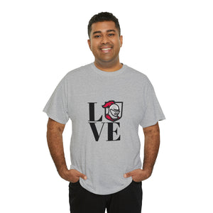LOVE Belmont Abbey Unisex Heavy Cotton Tee
