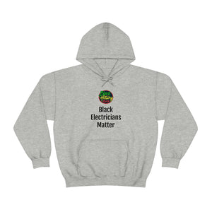 Black Electricians Matter Hooded Sweatshirt