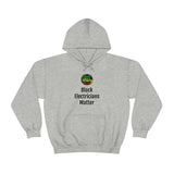 Black Electricians Matter Hooded Sweatshirt