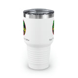 Black Police Officers Matter Ringneck Tumbler, 30oz