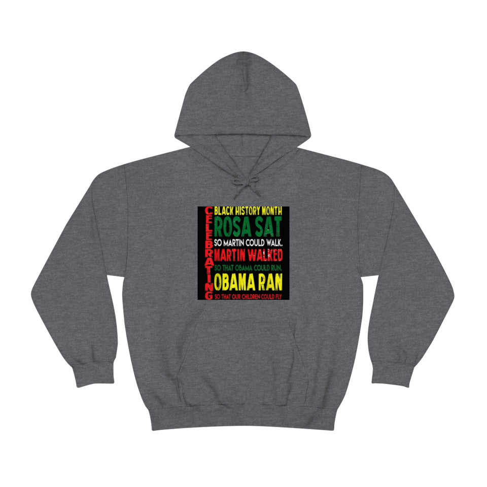 Celebrating Black History Month Unisex Heavy Blend™ Hooded Sweatshirt