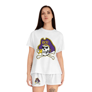 East Carolina Women's Short Pajama Set