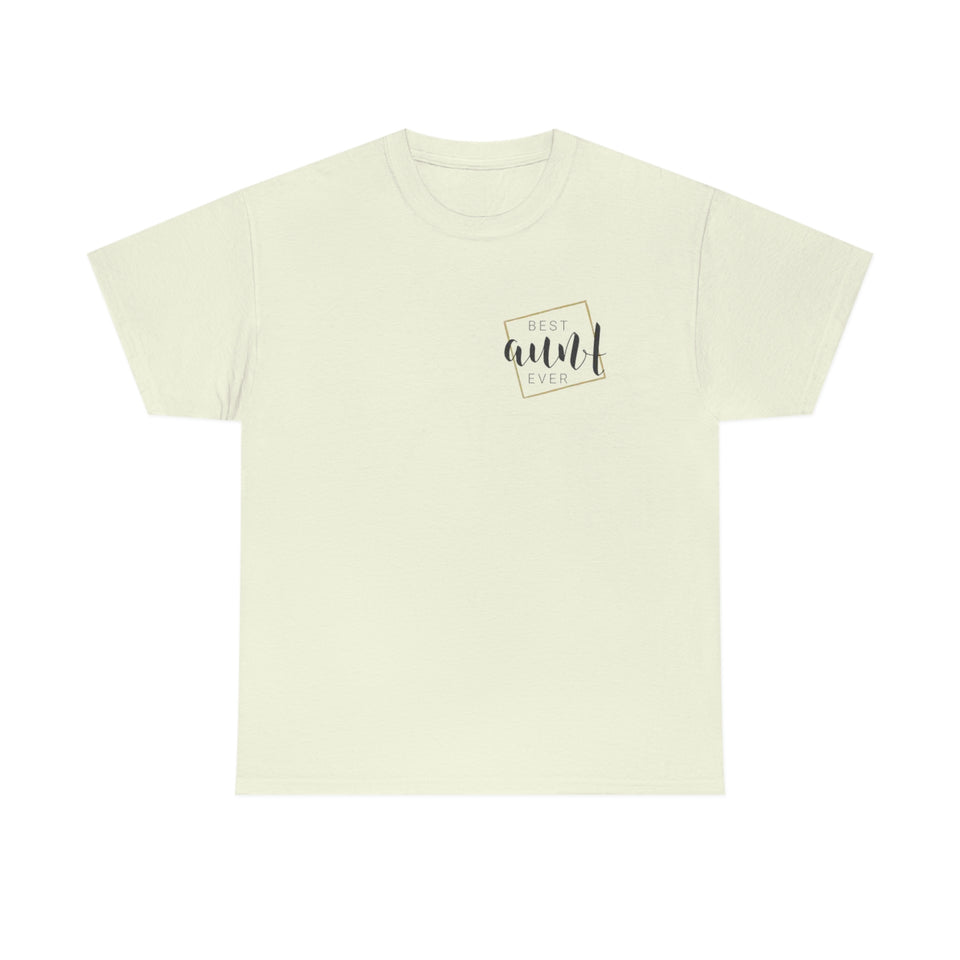 Best Aunt Ever Unisex Heavy Cotton Tee