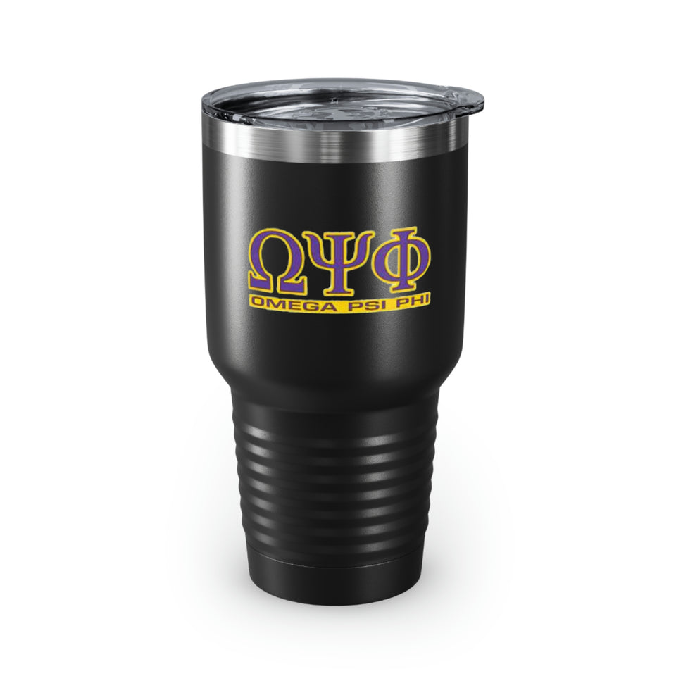 Omega Psi Phi Ringneck Tumbler, 30oz