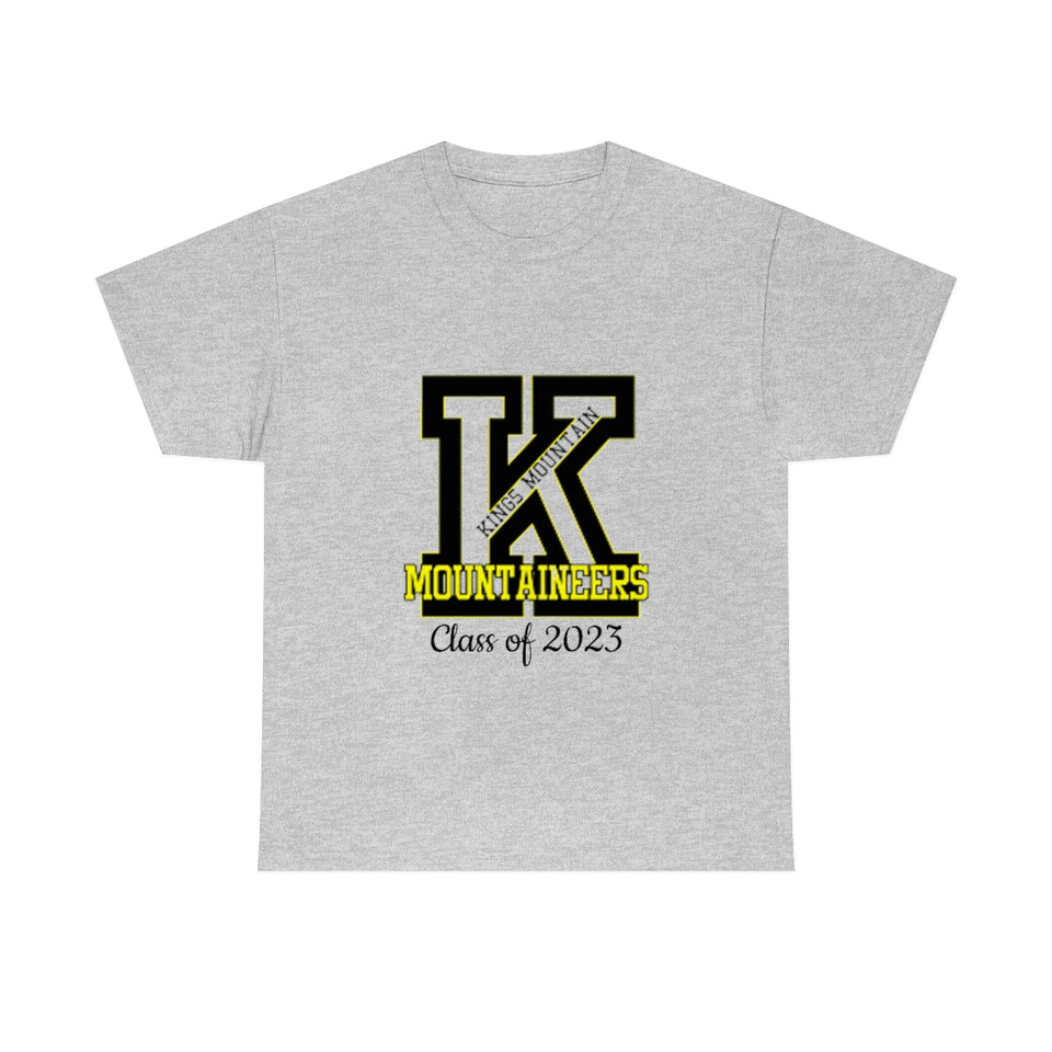 Kings Mountain High School Class of 2023 Unisex Heavy Cotton Tee