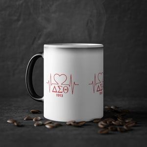 Delta Heartbeat Magic Mug, 11oz