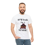 H*ll Yeah! Shaw University Bears Senior Unisex Heavy Cotton Tee