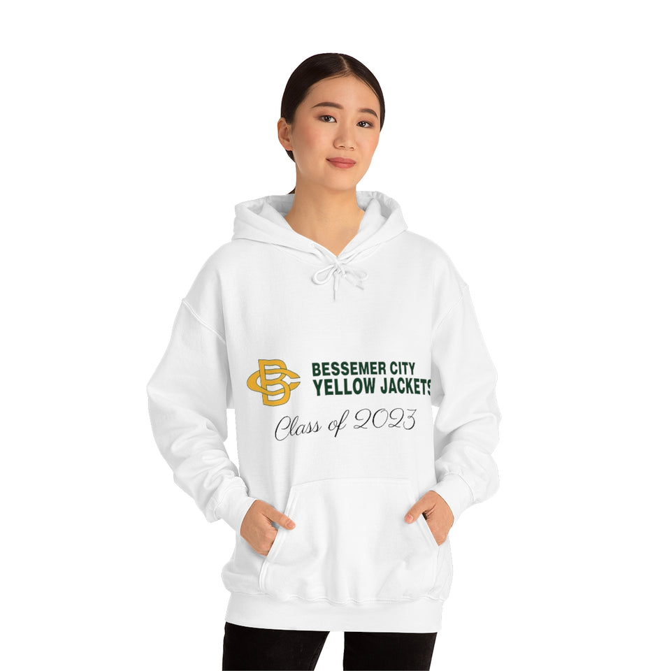 Bessemer City Yellow Jackets Class of 2023 Unisex Heavy Blend™ Hooded Sweatshirt