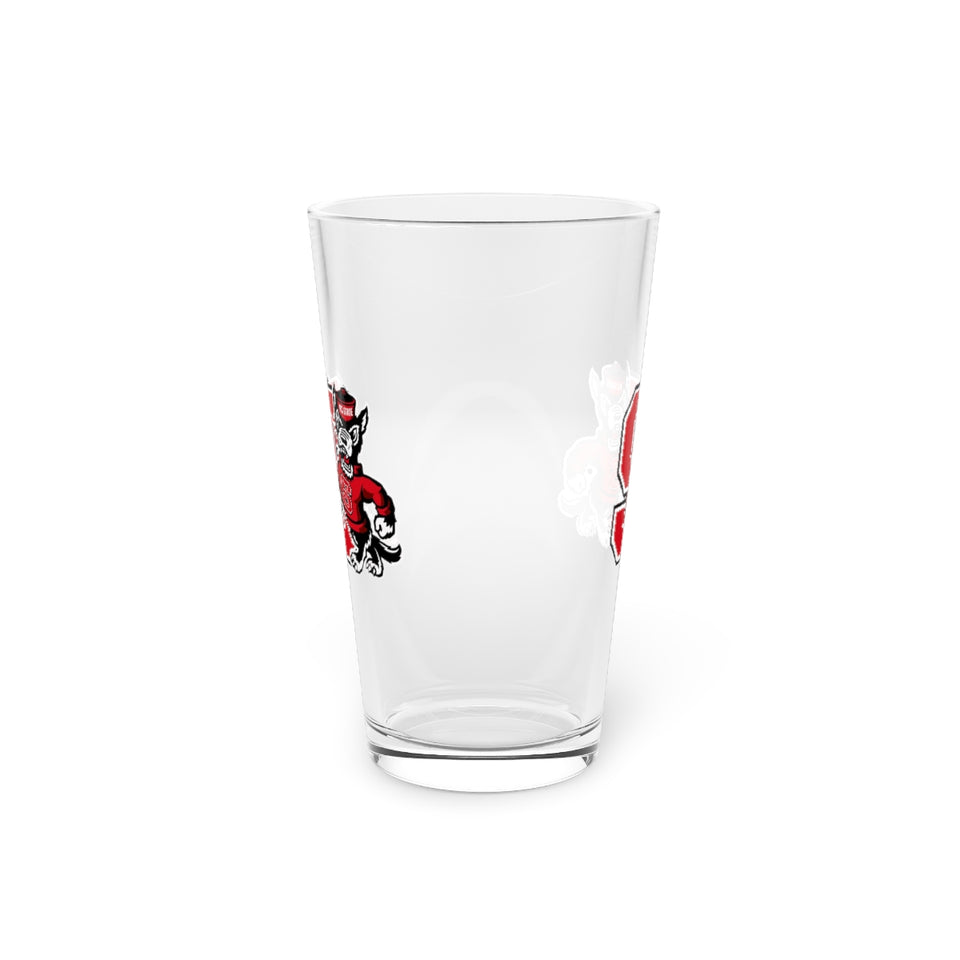 NC State Pint Glass, 16oz