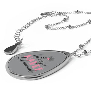 World's Best Mom Oval Necklace