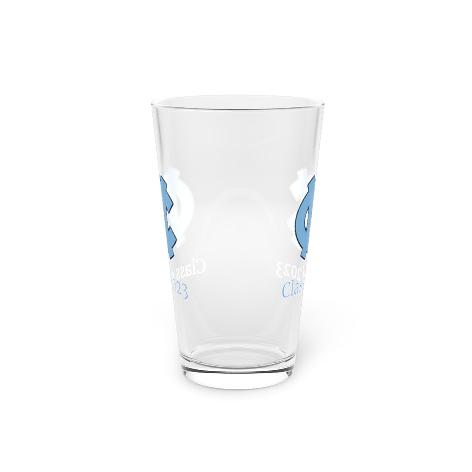 UNC Class of 2023 Pint Glass, 16oz