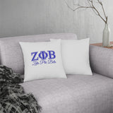 Zeta Phi Beta Waterproof Pillows