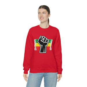Black Fist Unisex Heavy Blend™ Crewneck Sweatshirt