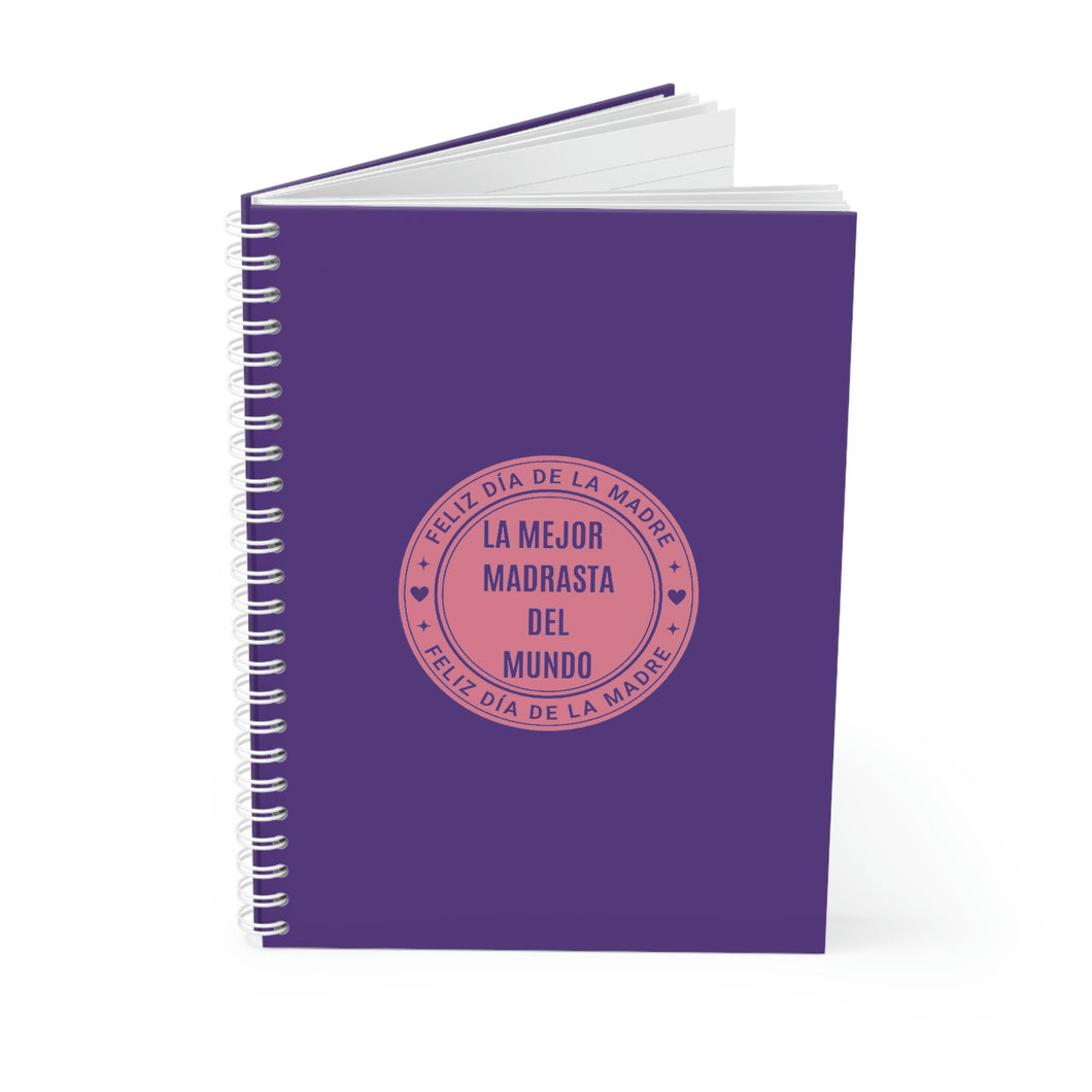 Happy Mother's Day Stepmom Spanish Spiral Notebook