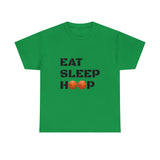 Eat Sleep Hoop Unisex Heavy Cotton Tee