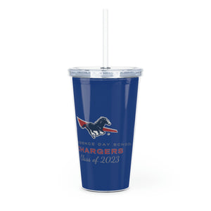 Providence Day Class of 2023 Plastic Tumbler with Straw