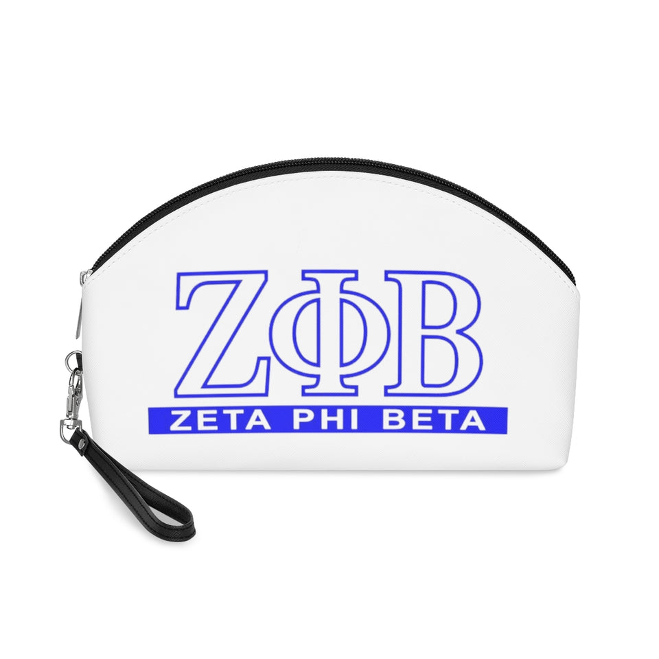 Zeta Phi Beta Makeup Bag