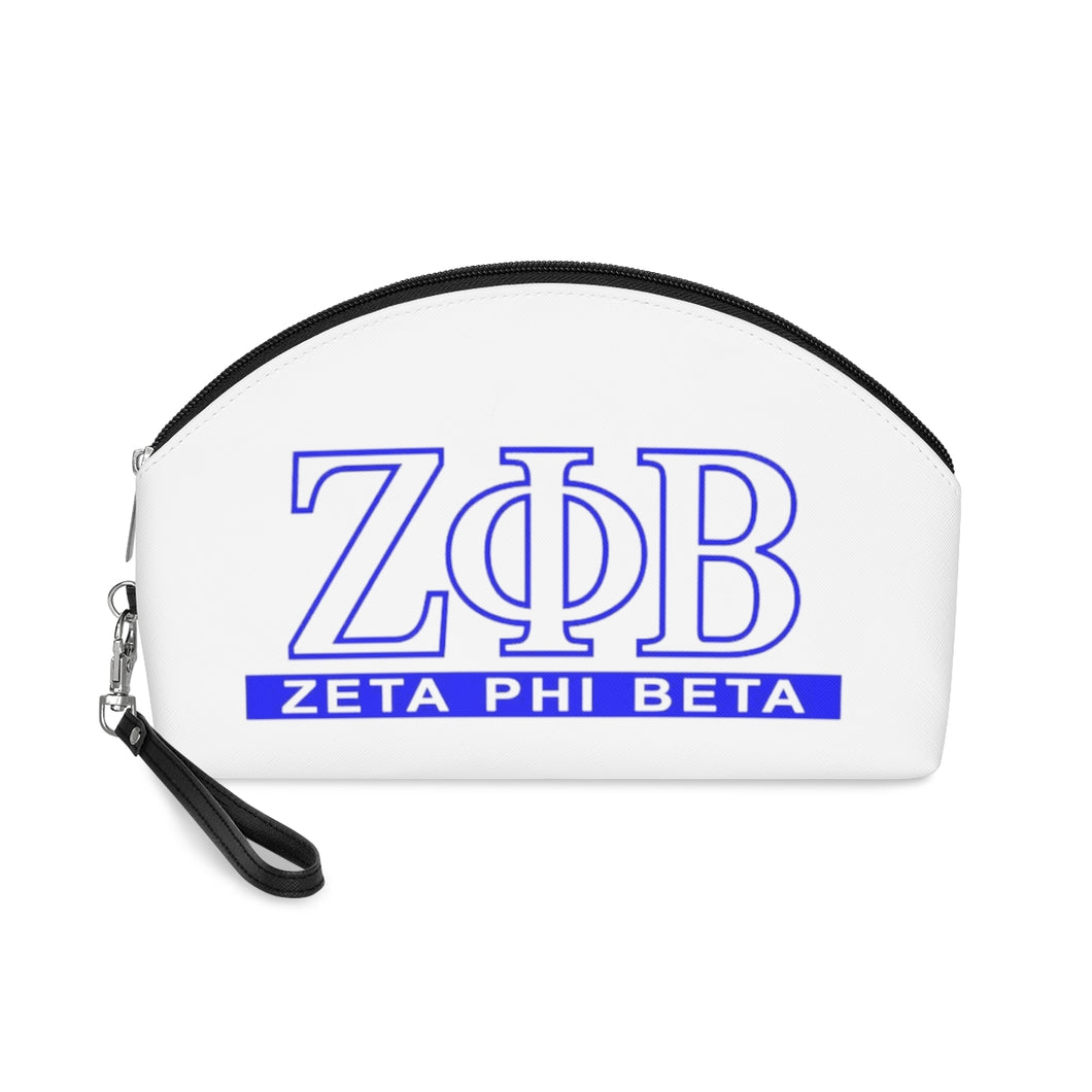 Zeta Phi Beta Makeup Bag