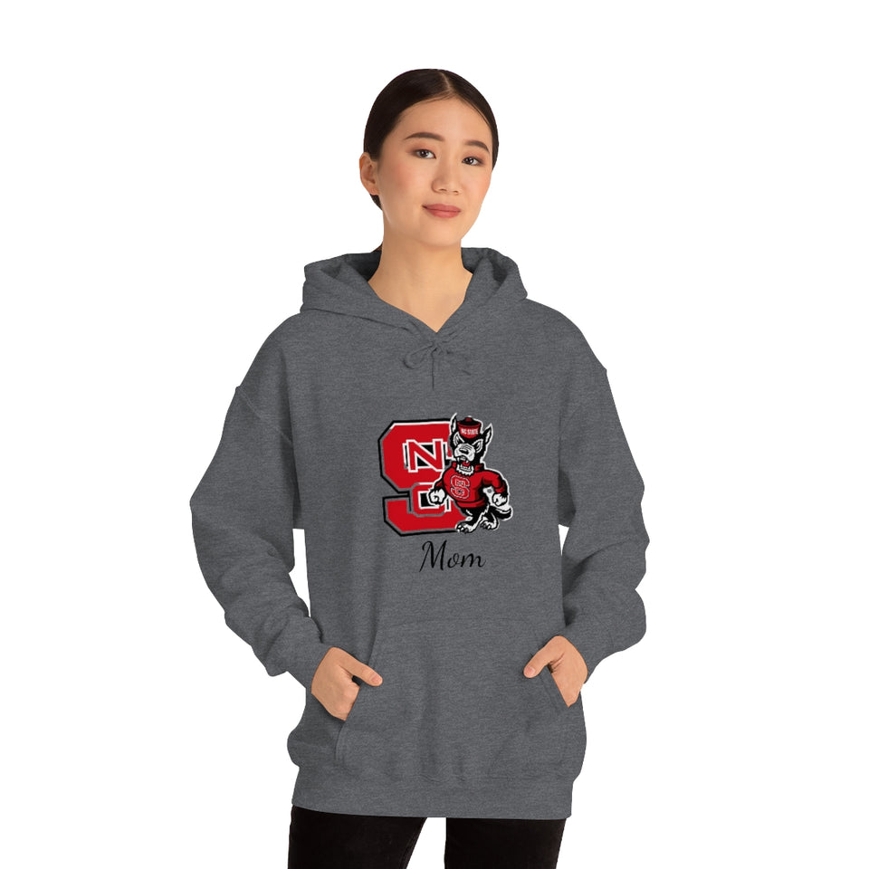 NC State Mom Unisex Heavy Blend™ Hooded Sweatshirt