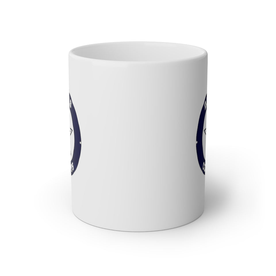 Dallas Cowboys White Mug, 11oz