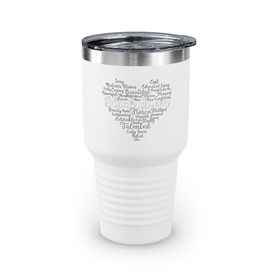 Black Queen Ringneck Tumbler, 30oz