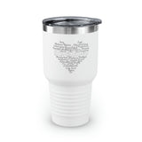 Black Queen Ringneck Tumbler, 30oz