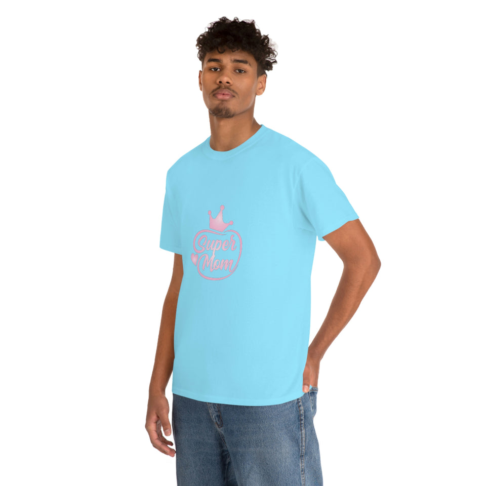 Super Mom Unisex Heavy Cotton Tee