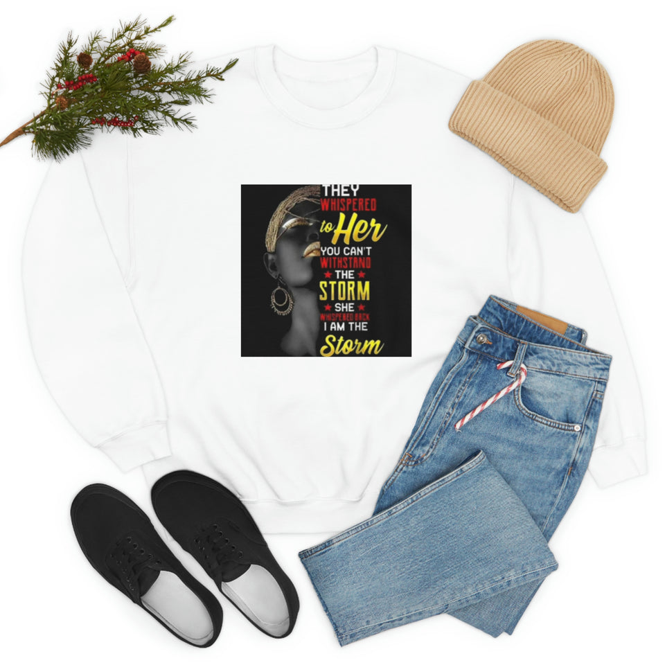 They Whispered Unisex Heavy Blend™ Crewneck Sweatshirt