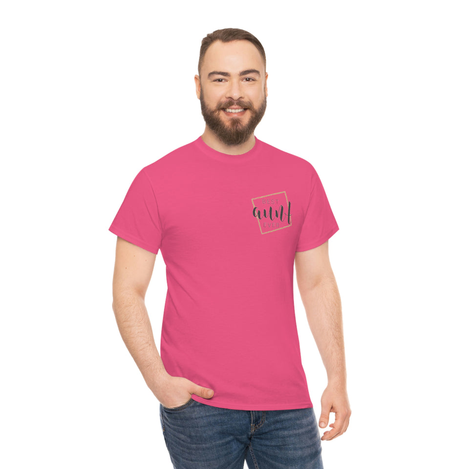 Best Aunt Ever Unisex Heavy Cotton Tee