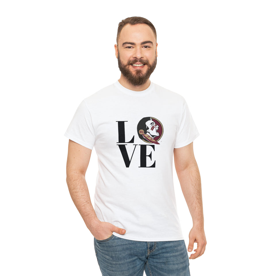 LOVE Florida State Unisex Heavy Cotton Tee