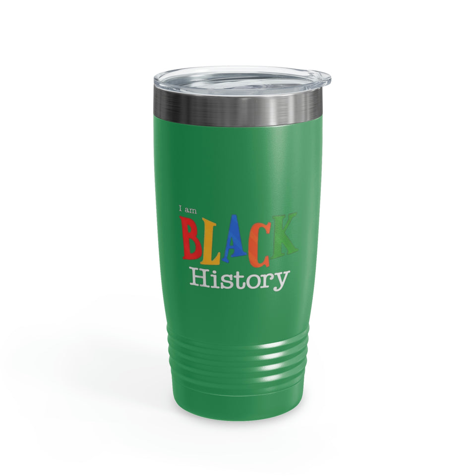 I Am Black History Ringneck Tumbler, 20oz
