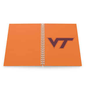 Virginia Tech Spiral Notebook