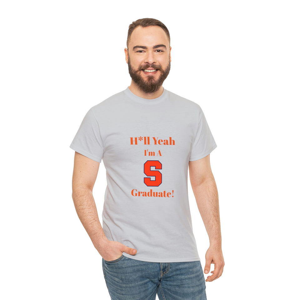 H*ll Yeah! Syracuse University Unisex Heavy Cotton Tee
