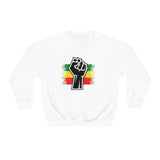 Black Fist Unisex Heavy Blend™ Crewneck Sweatshirt