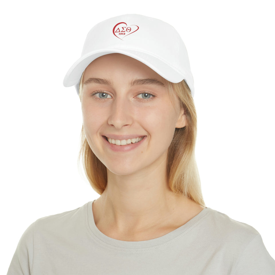 DST Heart Low Profile Baseball Cap