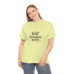 Best Grandma Ever Unisex Heavy Cotton Tee