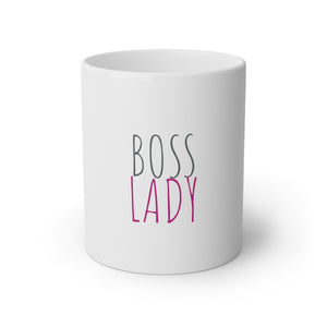 Boss Lady White Mug, 11oz