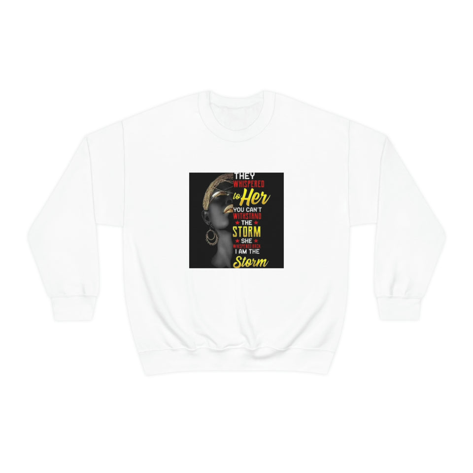 They Whispered Unisex Heavy Blend™ Crewneck Sweatshirt