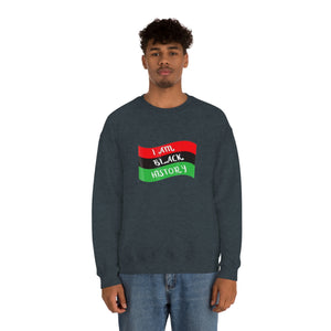I Am Black History Unisex Heavy Blend™ Crewneck Sweatshirt