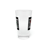I Celebrate Pint Glass, 16oz