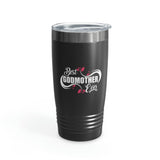 Best Godmother Ever Ringneck Tumbler, 20oz