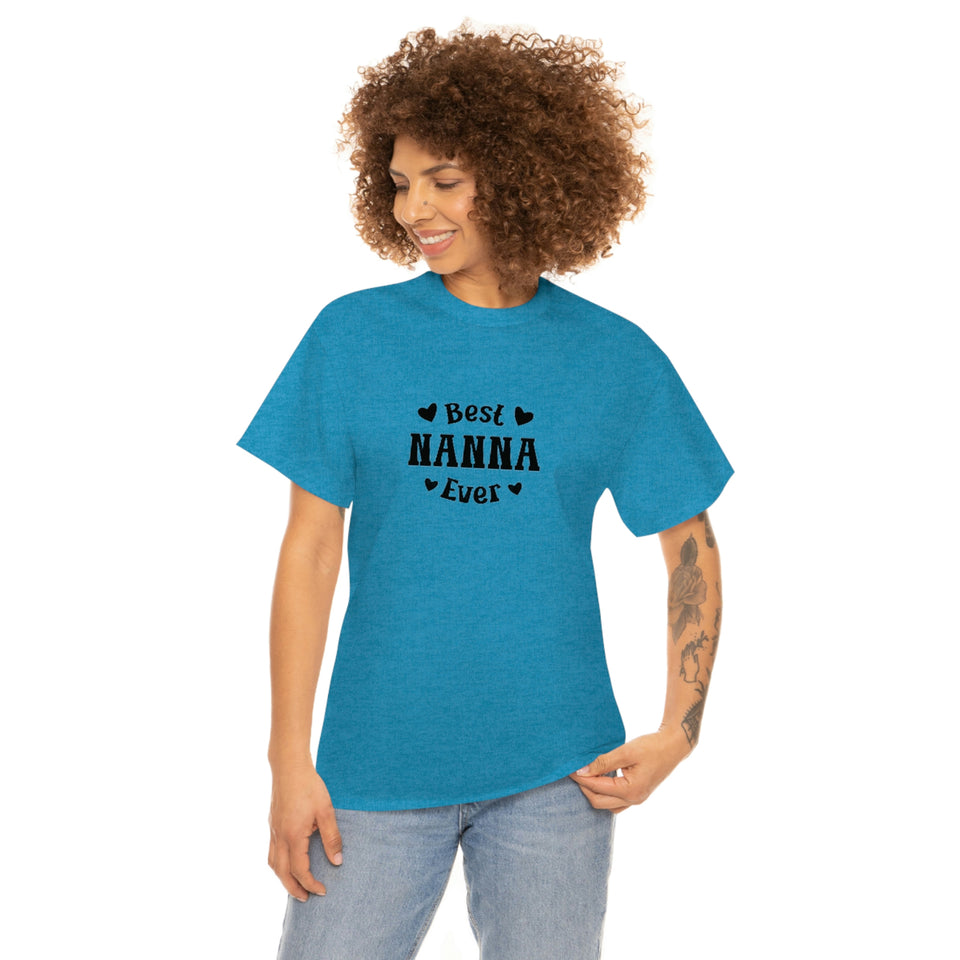 Best Nanna Ever Unisex Heavy Cotton Tee