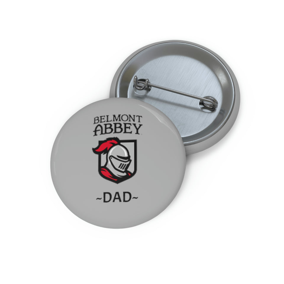 Belmont Abbey Dad Custom Pin Buttons