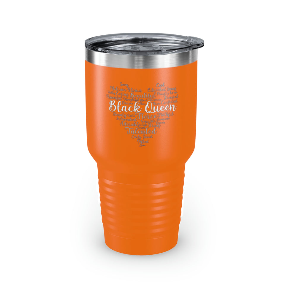 Black Queen Ringneck Tumbler, 30oz