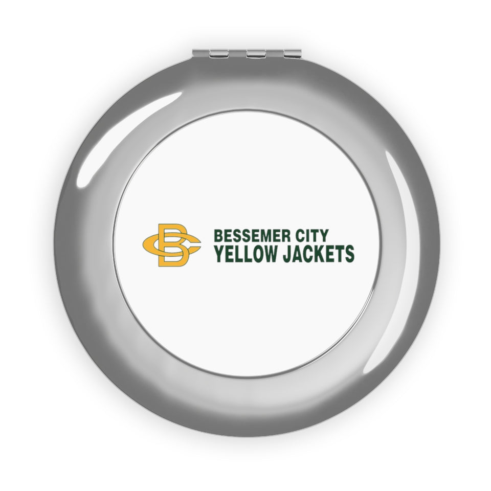 Bessemer City Yellow Jackets Compact Travel Mirror