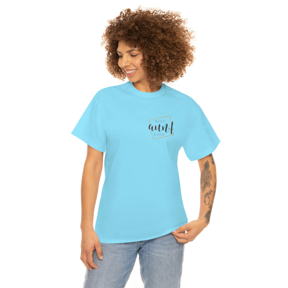 Best Aunt Ever Unisex Heavy Cotton Tee